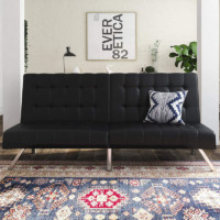 Leather Sleeper Sofa