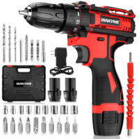 Cordless Drill Driver Kit with 2 Batteries